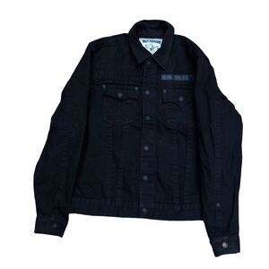 Vintage True Religion Jean Jacket XXL Trucker Jacket Ascot Gray/Black